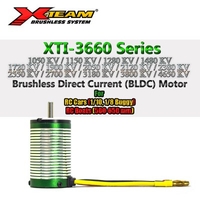 X-TEAM Brushless-Motor 3660 Series BLDC Motor Electromotor for Remote-Control RC Cars 1-10 1-8 Buggy RC Boats 500-650 mm Replacement Spare Part