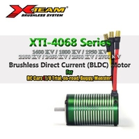 X-TEAM Brushless-Motor 4068 Series BLDC Motor Electromotor for Remote-Control RC Cars 1-8 Trial on-road Buggy Monster Replacement Spare-Part