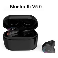 X12pro Fashion Color TWS 3D Stereo Sound New V5.0 Bluetooth Earphone E12 Invisible True Wireless Waterproof Sport Earbuds