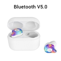 X12pro Fashion Color TWS 3D Stereo Sound New V5.0 Bluetooth Earphone E12 Invisible True Wireless Waterproof Sport Earbuds