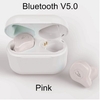 X12pro Fashion Color TWS 3D Stereo Sound New V5.0 Bluetooth Earphone E12 Invisible True Wireless Waterproof Sport Earbuds