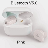 X12pro Fashion Color TWS 3D Stereo Sound New V5.0 Bluetooth Earphone E12 Invisible True Wireless Waterproof Sport Earbuds