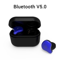 X12pro Fashion Color TWS 3D Stereo Sound New V5.0 Bluetooth Earphone E12 Invisible True Wireless Waterproof Sport Earbuds