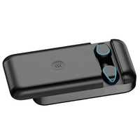 X38 Bluetooth Earphones TWS Wireless Headset 6000mAh Mobile Phone Shell HD Stereo Bluetooth Headset Waterproof Sports Earphones with Dual Microphone