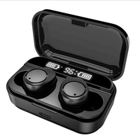 X5 Bluetooth Earphones Wireless Bluetooth 5.0 TWS Headphones Mini Sports Earplugs Stereo IPX7 Waterproof Power Display