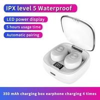 XG8 Bluetooth Wireless Earphones TWS HD Stereo IPX5 Waterproof Mini Earbuds Headset With Charging Box Music Sport Bluetooth 5.0
