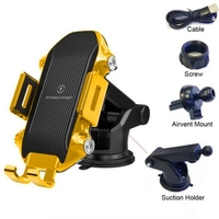 XHX343 Wireless Car 15W Fast Charger Smart Sens Fast Wireless Charger for Mobile Charger C for iPhone Samsung Xiaomi HuaweI