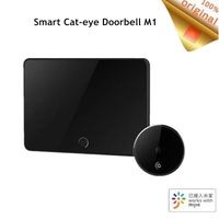 Xiaomi 1080P 150Â° FHD Wireless Smart Cat-eye Video Doorbell M1 5 inch Touch Screen Night Vision AI Face IR Movement Detection