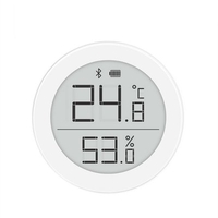Xiaomi Cleargrass Qingping Bluetooth Thermometer Hygrometer Temperature and Humidity Sensor Supports for Apple Siri and HomeKit