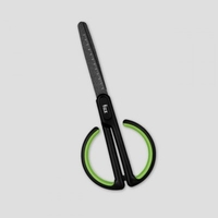 XIAOMI Fizz Teflon Scissors Scale Mark Safe Rounded Cutter Head Fluorine Coating Process Office Stationery Scissors