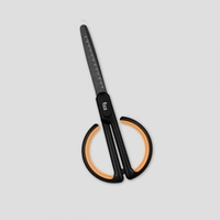 XIAOMI Fizz Teflon Scissors Scale Mark Safe Rounded Cutter Head Fluorine Coating Process Office Stationery Scissors