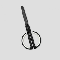 XIAOMI Fizz Teflon Scissors Scale Mark Safe Rounded Cutter Head Fluorine Coating Process Office Stationery Scissors