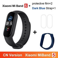 Xiaomi Mi Band 5 Smart Bracelet 4 Color 1.1inch AMOLED Screen Miband 5 Heart Rate Fitness Tracker Bluetooth Waterproof Smartband