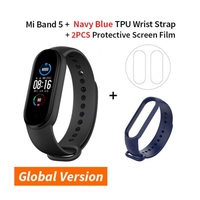 Xiaomi Mi Band 5 Smart Bracelet 4 Color AMOLED Screen Miband 5 Smartband Fitness Traker Bluetooth Sport Waterproof Smart Band