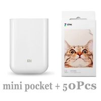 Xiaomi Mijia AR Printer 300dpi Portable Photo Mini Bag With DIY Parts 500mAh Image Printer Bag Printer Works with Mijia