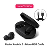 Xiaomi Redmi Airdots 2 Bluetooth Earphones Upgrade Version Mi True Wireless Headphones Bluetooth 5.0 TWS Wireless Earbuds