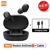 Xiaomi Redmi AirDots 2 TWS Wireless Stereo Bluetooth 5.0 Earphone Noise Reduction Handsfree AI Voice Control Airdots Generation