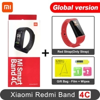 Xiaomi Redmi Band 4C Smart Wristband Fitness Tracker 1.08 inch Color Screen BT5.0 USB Charging Bracelet