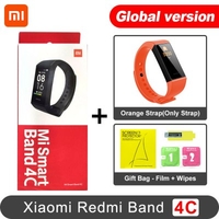 Xiaomi Redmi Band 4C Smart Wristband Fitness Tracker 1.08 inch Color Screen BT5.0 USB Charging Bracelet
