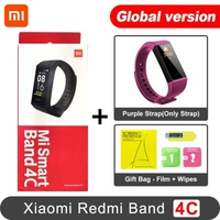 Xiaomi Redmi Band 4C Smart Wristband Fitness Tracker 1.08 inch Color Screen BT5.0 USB Charging Bracelet