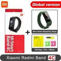 Xiaomi Redmi Band 4C Smart Wristband Fitness Tracker 1.08 inch Color Screen BT5.0 USB Charging Bracelet
