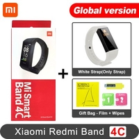 Xiaomi Redmi Band 4C Smart Wristband Fitness Tracker 1.08 inch Color Screen BT5.0 USB Charging Bracelet