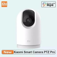 Xiaomi Smart Camera PTZ Pro 360 Panoramic 2K HD With Bluetooth Gateway AI Monitoring Camera - White Original US Plugh China