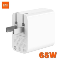 Xiaomi Type-C Charger 65W Fast Flash Charging Travel Charger Adapter For Xiaomi Mi10 Redmi Note 9S Huawei P30 Pro For Xiaomi Laptop Macbook