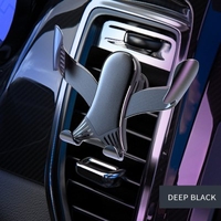 Z25 Gravity Bracket Car Air Outlet Clip for IPhone Samsung Moto Huawei Nokia LG4 to 6.5 inch Smartphone