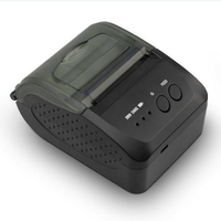 ZJ-5809 Portable Thermal Printer for Takeaway Small Ticket,  Dining Small Ticket,  Graphic QR Code Full Printing