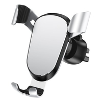 ZL49 Car Gravity Mobile Phone Holder Air Outlet Clip Suitable for 4.5 to 6.5 inch Phones