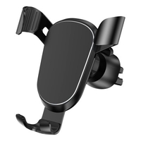 ZL49 Car Gravity Mobile Phone Holder Air Outlet Clip Suitable for 4.5 to 6.5 inch Phones