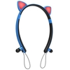 ZW29 TWS Wireless Headset Headband Luminous Cat Ear Cartoon Cute Magnetic Head-mounted Headphone Bluetooth 5.0