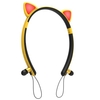 ZW29 TWS Wireless Headset Headband Luminous Cat Ear Cartoon Cute Magnetic Head-mounted Headphone Bluetooth 5.0