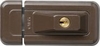 ABUS Fensterzusatzschloss 3010 braun
