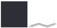 Außenecke für Wandanschlußprofil Plus - Außenecke für Wandanschlußprofil Plus