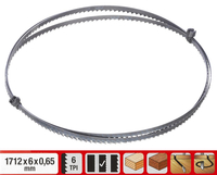 Bandsägen-Zubehör Bandsägebl.1712x6x0, 65 ZpZ 6
