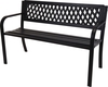 Bank 2-Sitzer,  Stahl Pulverbeschichtet