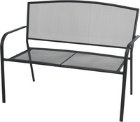 Bank,  2-Sitzer,  Streckmetall