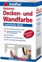 Baufan Geleimte Decken- und Wandfarbe