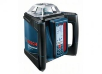 Bosch Rotationslaser GRL 500 HV mit LR 50 BT 170 HD GR 240 und Schnellladegerät