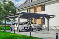 Carport Odenwald gerade Kopfbänder 