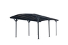 Carport Rundbogen anthrazit