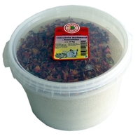 Chinchillasand Premium und Rosenblaetter