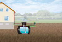 COMPACT Erdtank,  schwarz,  oval