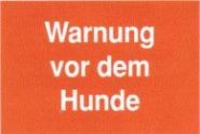 Connex Hinweisschilder - Connex Hinweisschilder