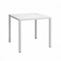 Cube Tisch 80x80 weiß