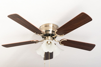 Deckenventilator Kisa Deluxe flach mit Beleuchtung