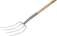 Dunggabel 4 Zinken mit Stiel