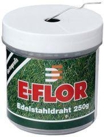 E-FLOR Edelstahldraht in Dose a 250 g 1, 0 mm ca. 40 m